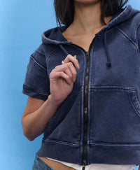 Free People - Summer Cropped Sweatshirt