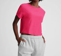 Beyond Yoga - Featherweight Supreme Cropped Tee