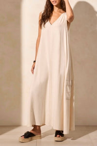 Tribal - V Neck Cargo Dress