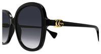 Gucci - Oval Non Polarized Sunglasses 1178s - 002