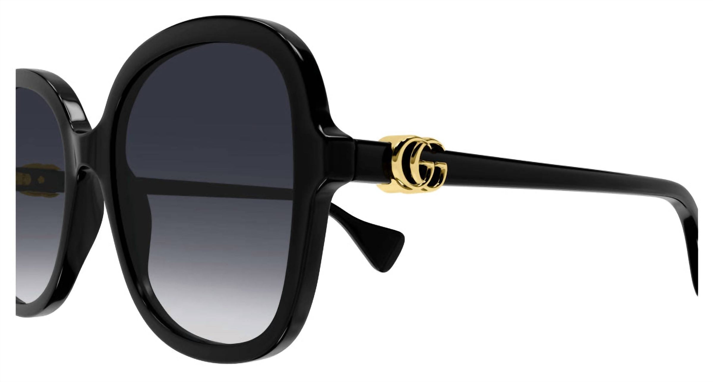 Gucci - Oval Non Polarized Sunglasses 1178s - 002