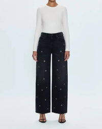 PISTOLA Hendrix High Rise Baggy Jeans in glamour 1 - women's jeans