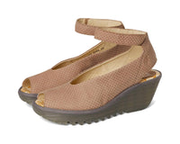 Fly London - Women's Yala376fly Perf Wedge Sandal