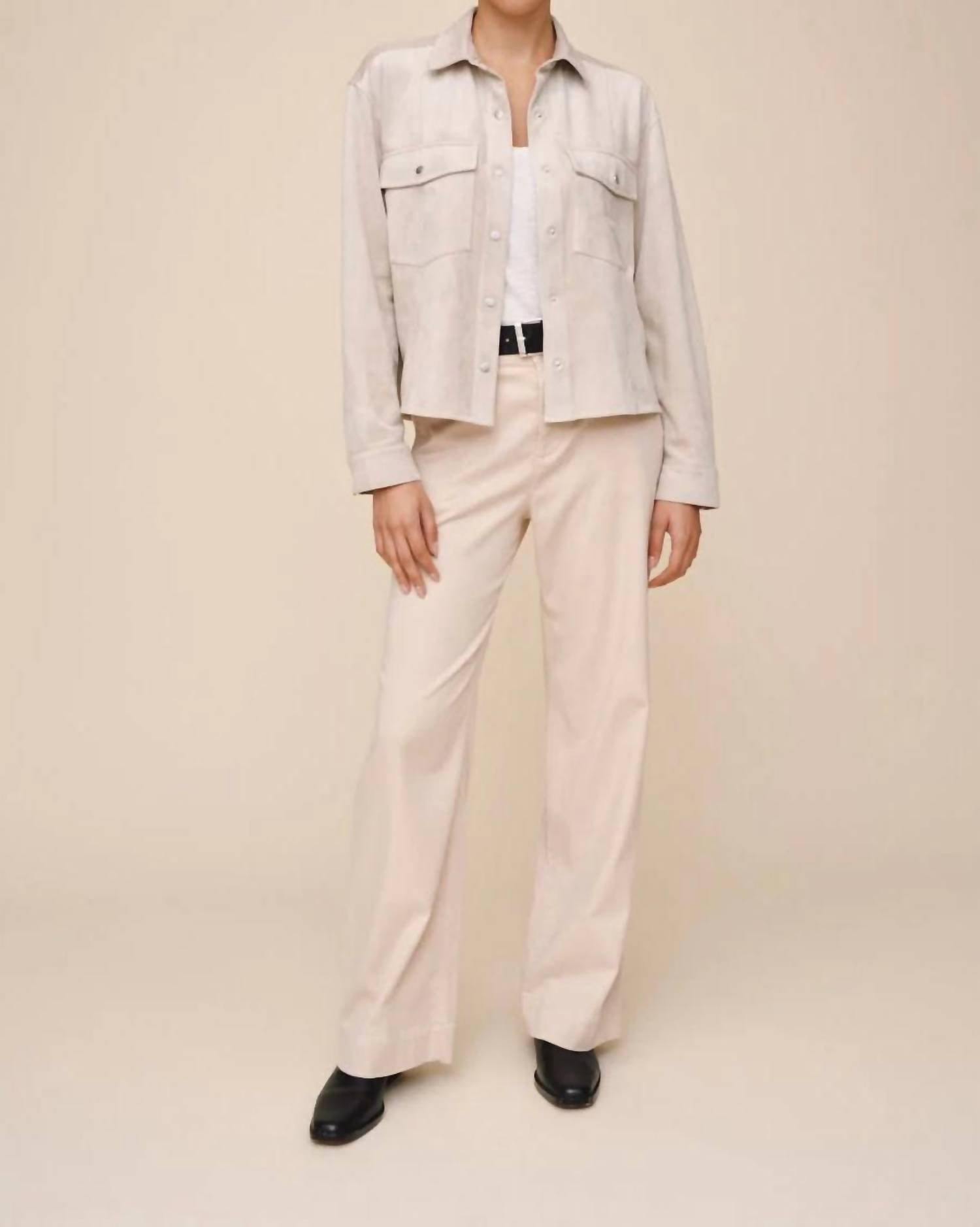 Bella Dahl - Seamed Pocket Shacket