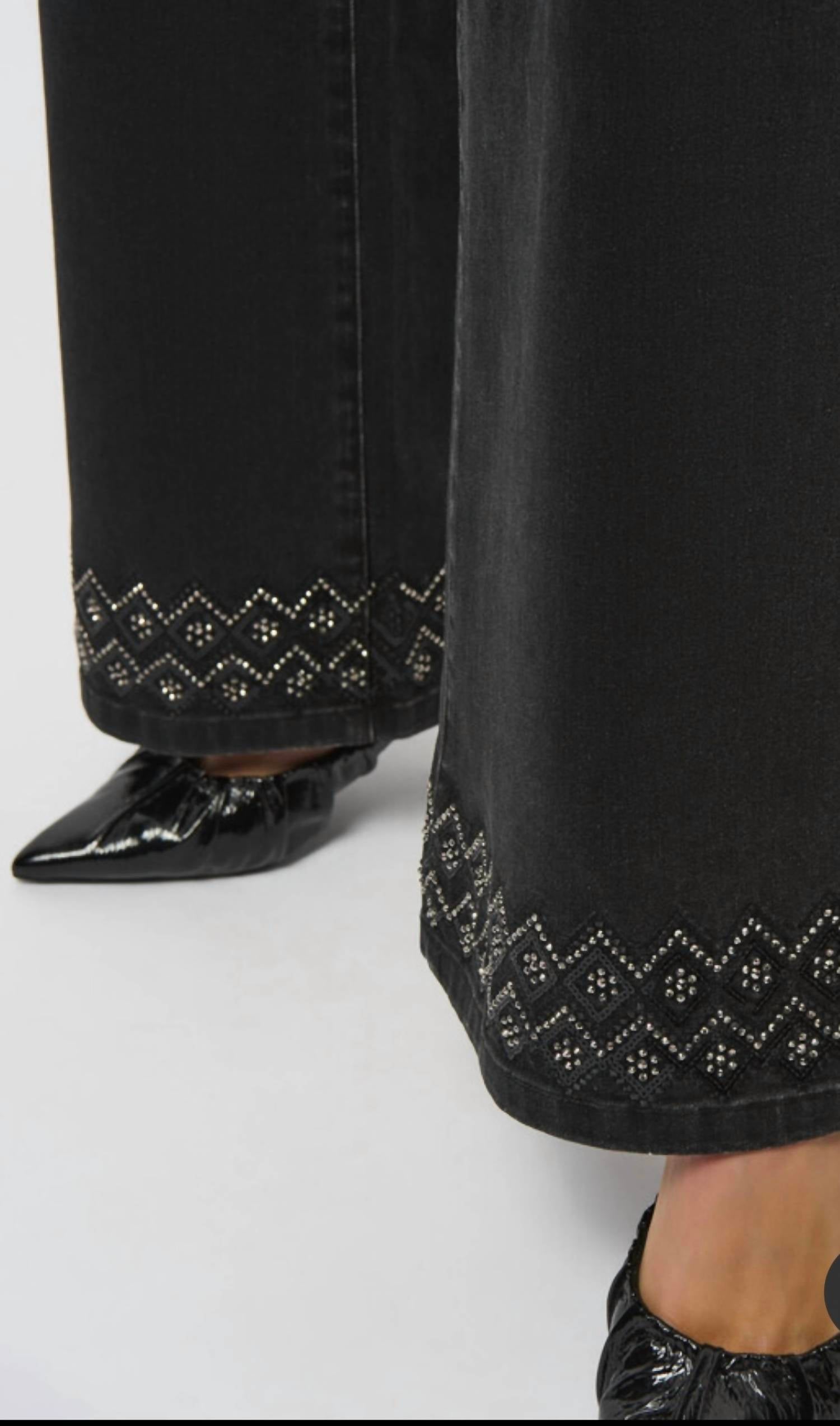 Joseph Ribkoff - mid rise jean