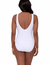 Miraclesuit - Underwired Ladder Beaded One-piece Swimsuit