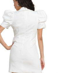 The Sang - SHORT PUFF SLEEVE DRESS