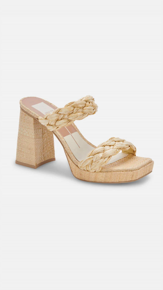 Dolce Vita - Women's Strap Raffia Heels