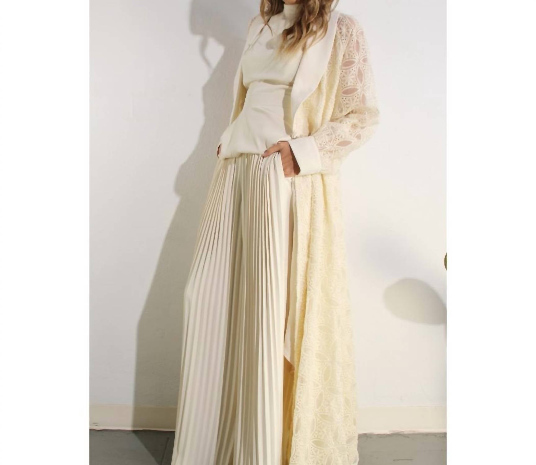 Mulla - Crochet Lace Jacket Dress