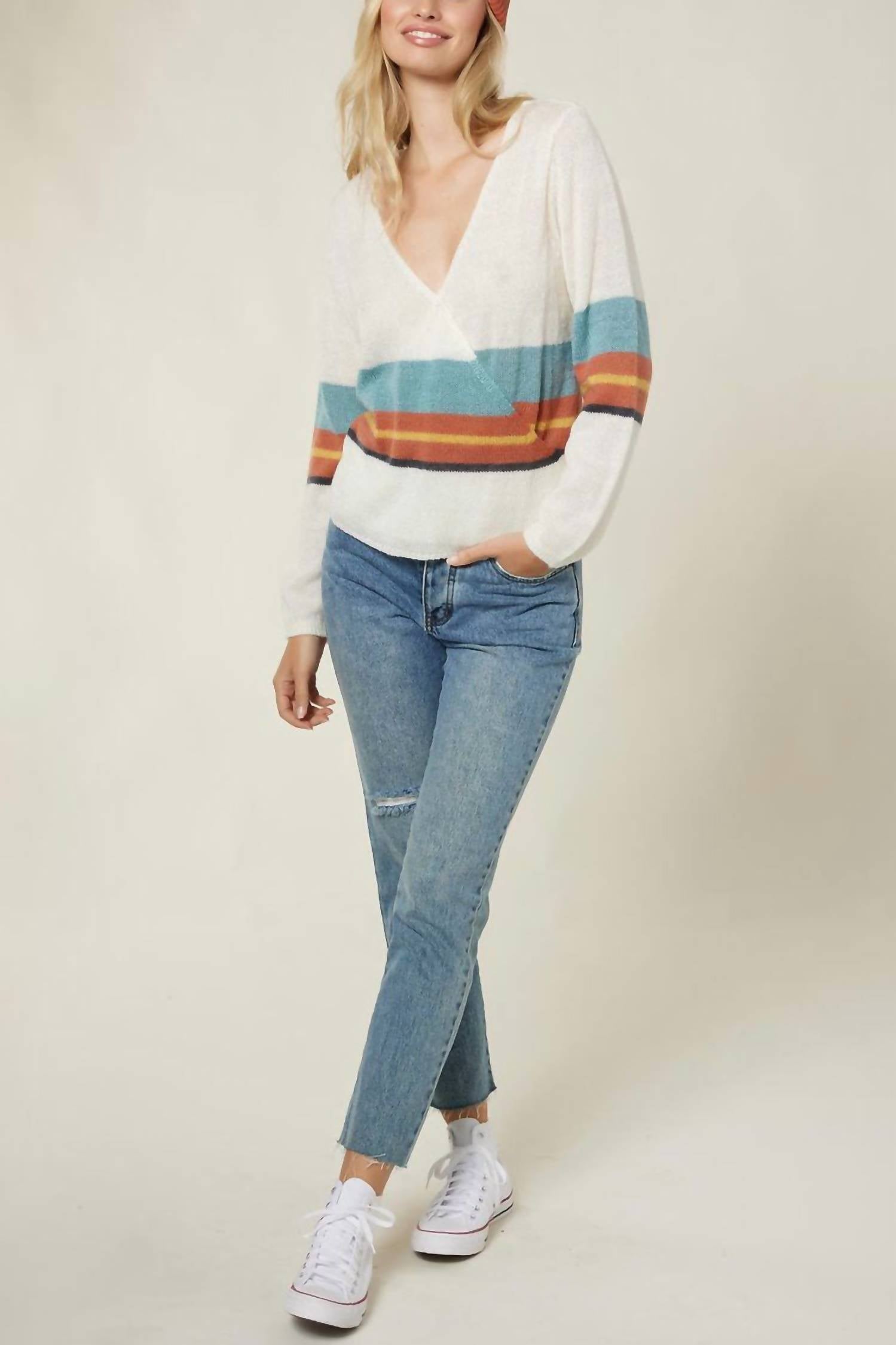 O'Neill - Wrap It Up Stripe Sweater