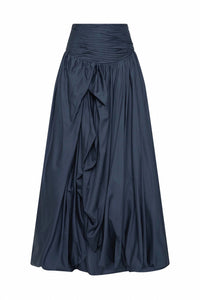 Aje. - BUBBLE HIGH SLIT RUCHED SKIRT