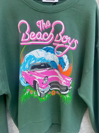 Daydreamer - Beach Boys Surf Usa Oversized Crew Sweatshirt