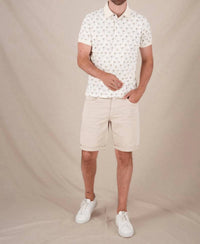 A Fish Named Fred - Palm Trees Short Sleeve Polo