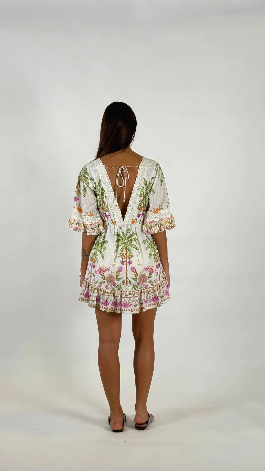 Z&L Europe - Isla Mauve Mini Dress