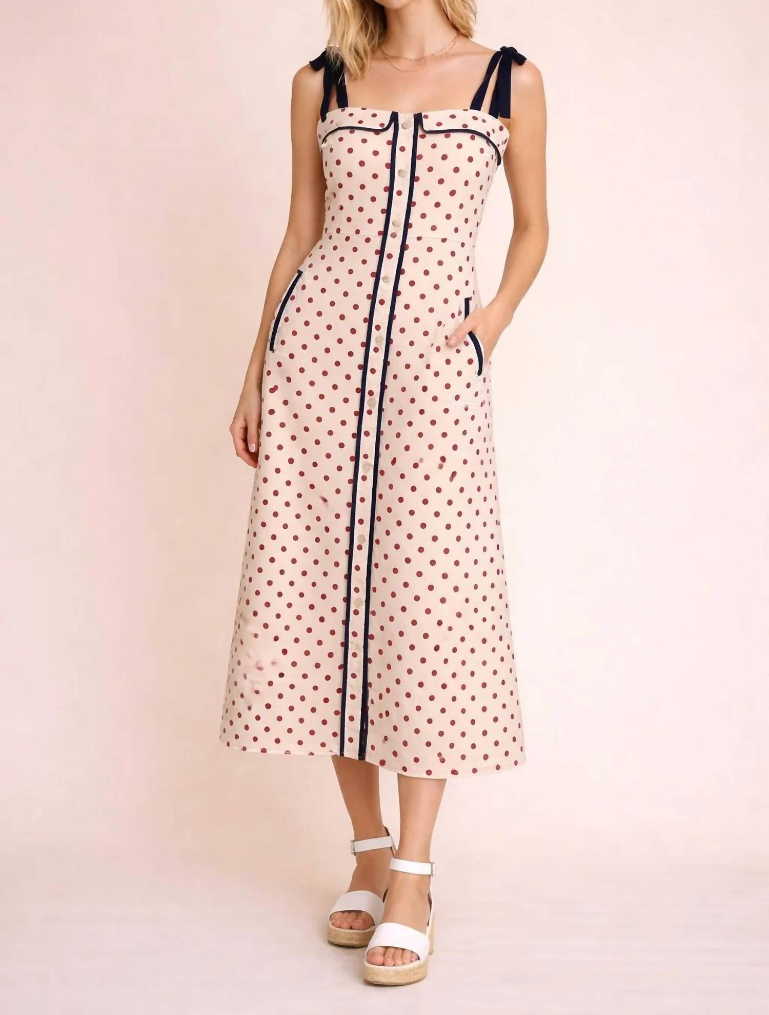 Thml - USA Polka Dot Dress