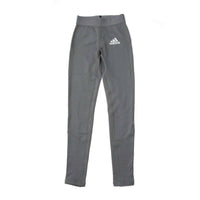 adidas Men's Techfit Warm Long Tight in team grey four - men's pants - detail view