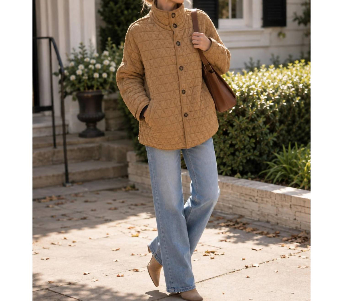 La Miel - Quilted Oversized Shacket