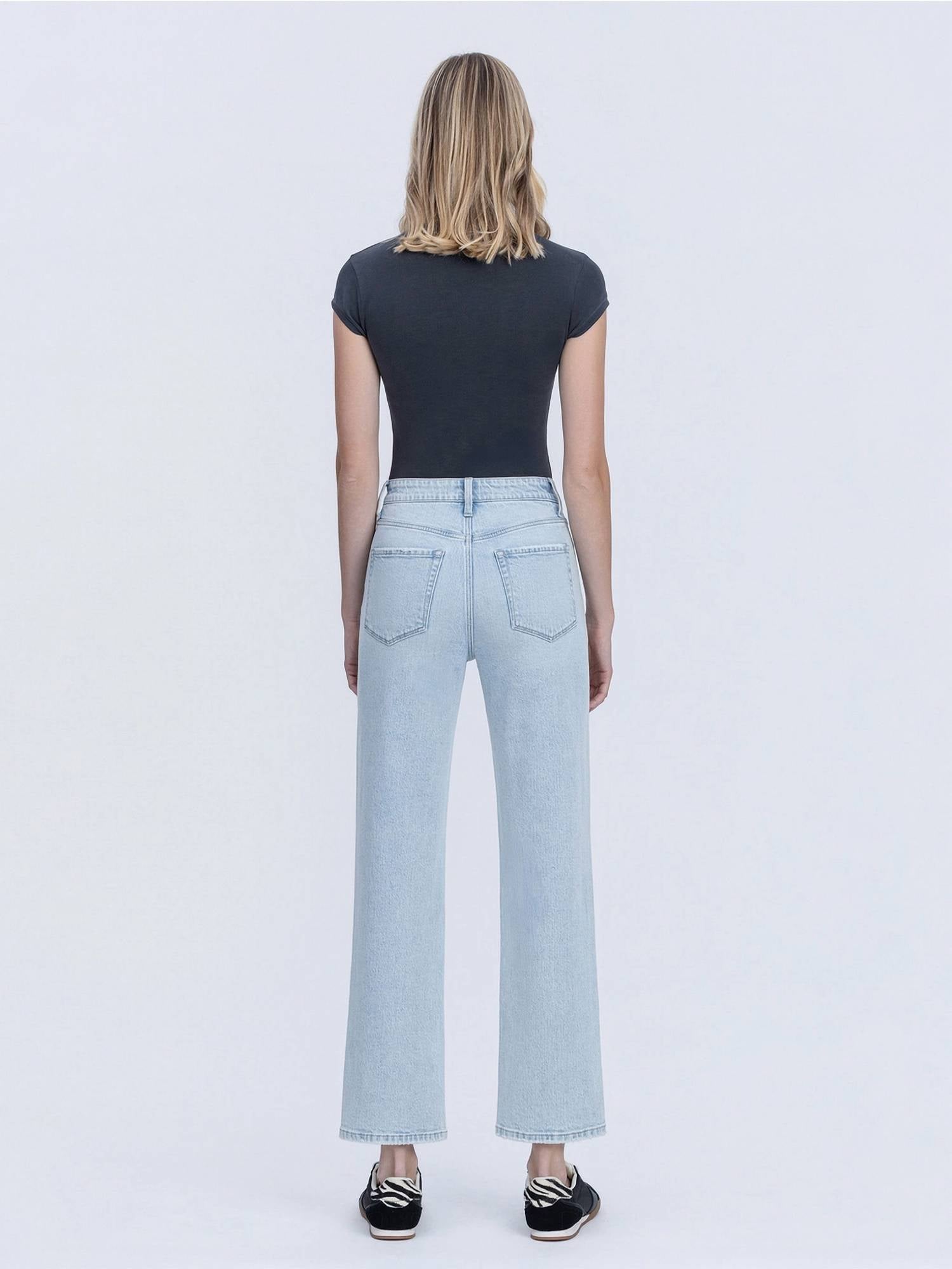 Vervet By Flying Monkey - Super High Rise Tapered Leg Jeans