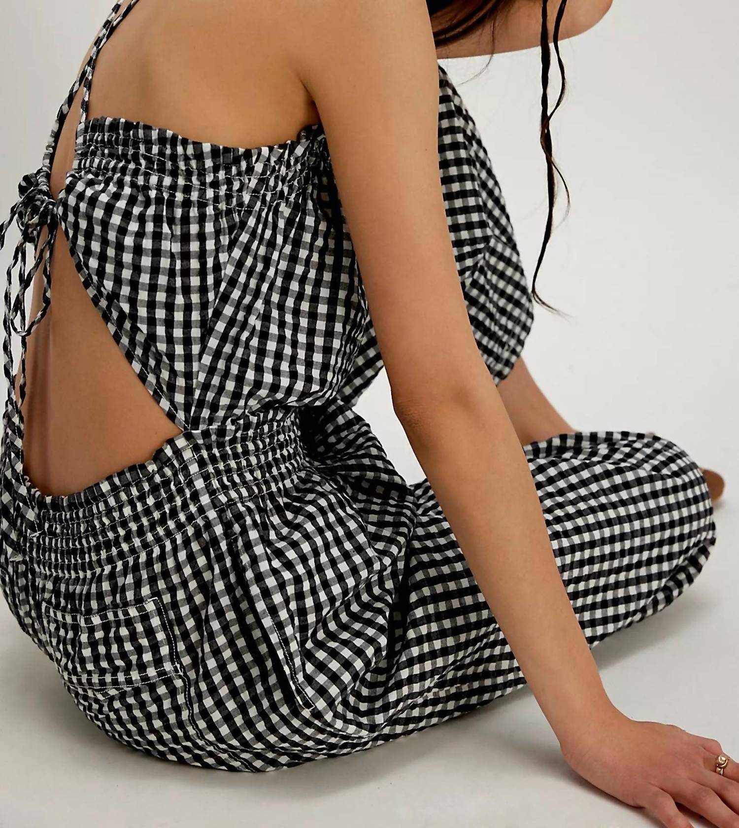 Free People - Retro Heatwave Gingham One-piece