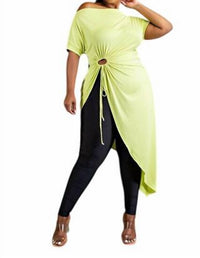 Curve Market - To The Point Tunic Top - Plus