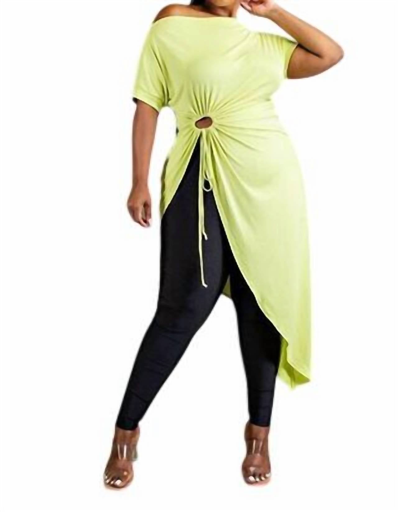 Curve Market - To The Point Tunic Top - Plus