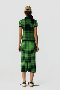 Guest In Residence - Gingham Long Skirt