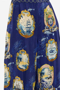 Camilla - Wide Leg Waisted Pants