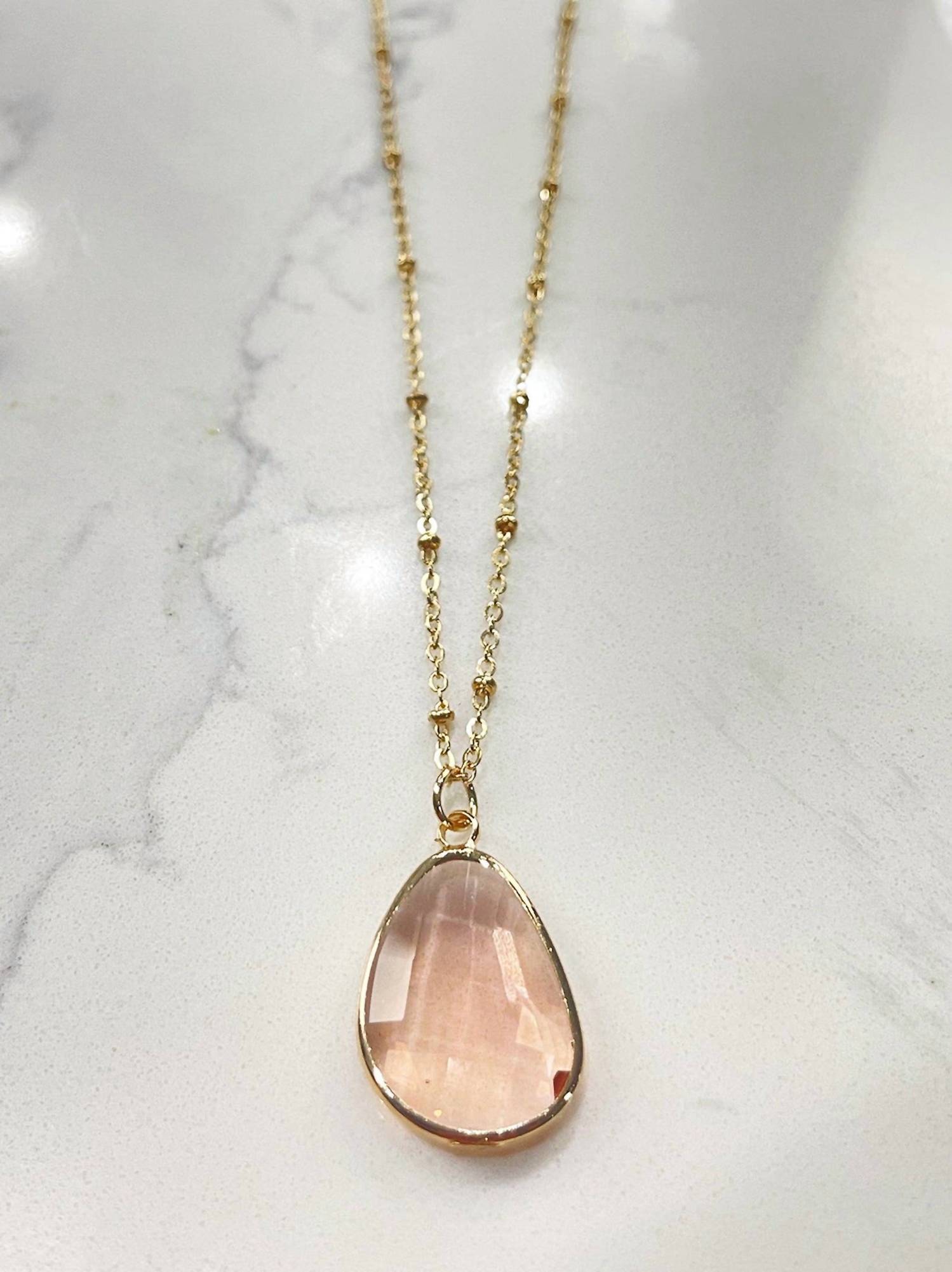 Southern Grace - Women's Precious Treasure Crystal Pendant Necklace
