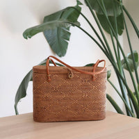 Ganapati Crafts - Women's Bali Rattan Handbag
