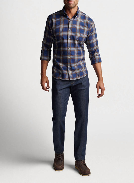 Peter Millar - Men's Orren Cotton Sport Shirt