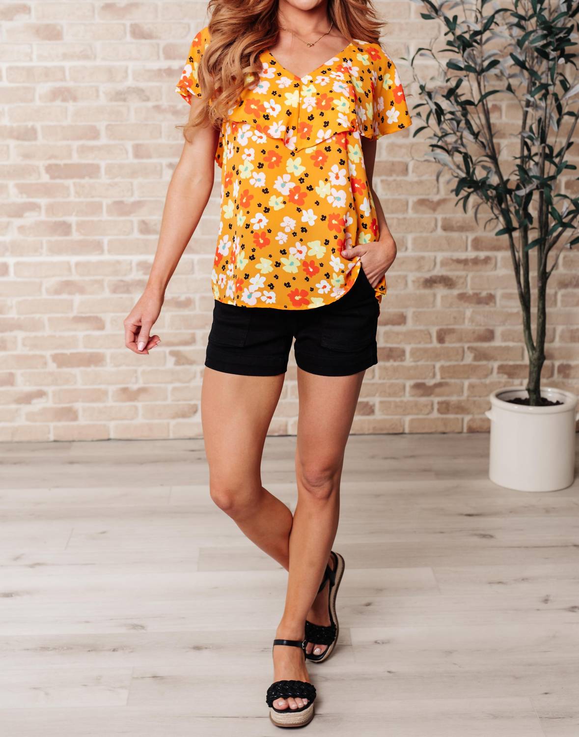 Andree By Unit - Freshly Picked Floral Top