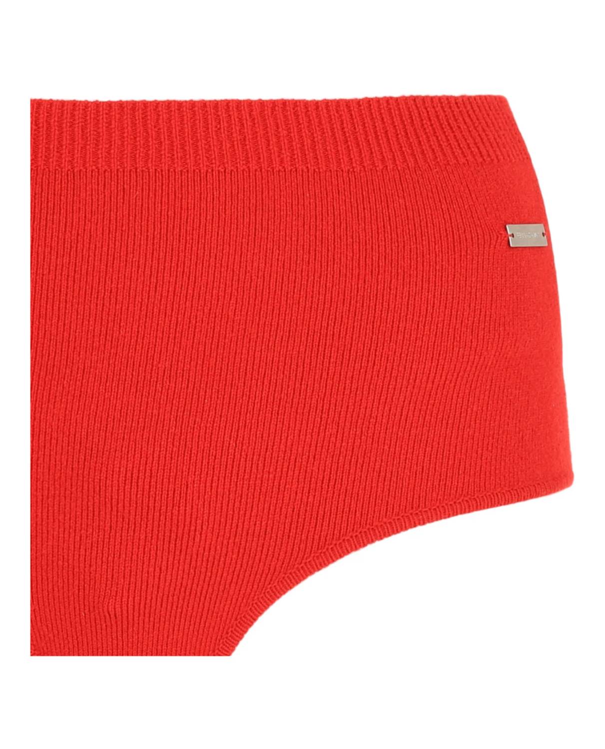 Salvatore Ferragamo - Women's Ribbed Texture High-waisted Knitted Coulottes