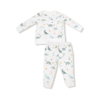Angel Dear - Boys French Terry Raglan Sweatshirt & Jogger Set
