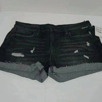 Blanknyc - Women's Distressed Roll Up Fulton Jean Shorts
