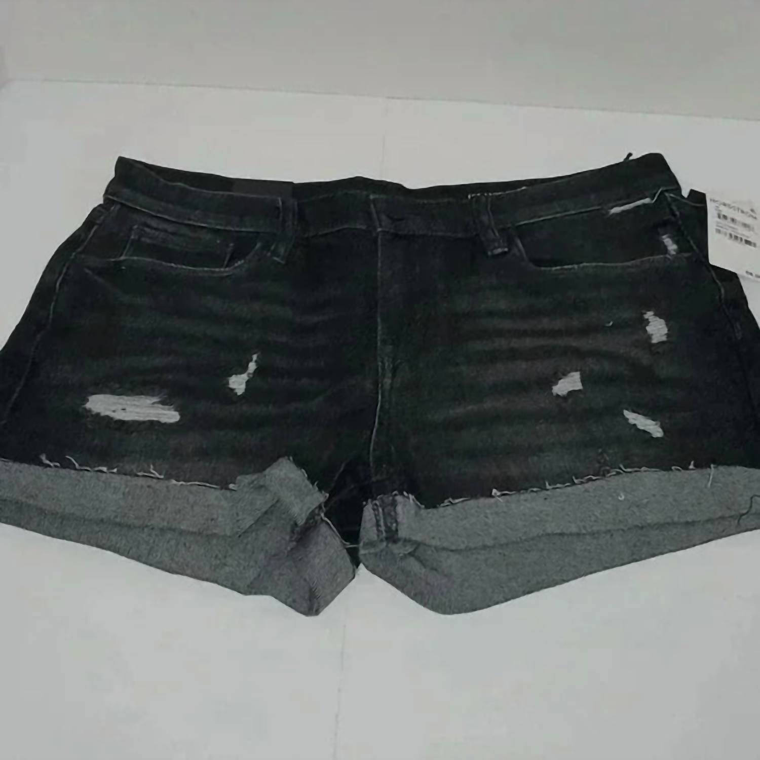 Blanknyc - Women's Distressed Roll Up Fulton Jean Shorts