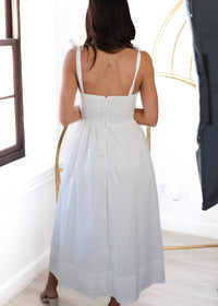 Astr - Helia Bow Front Midi Dress