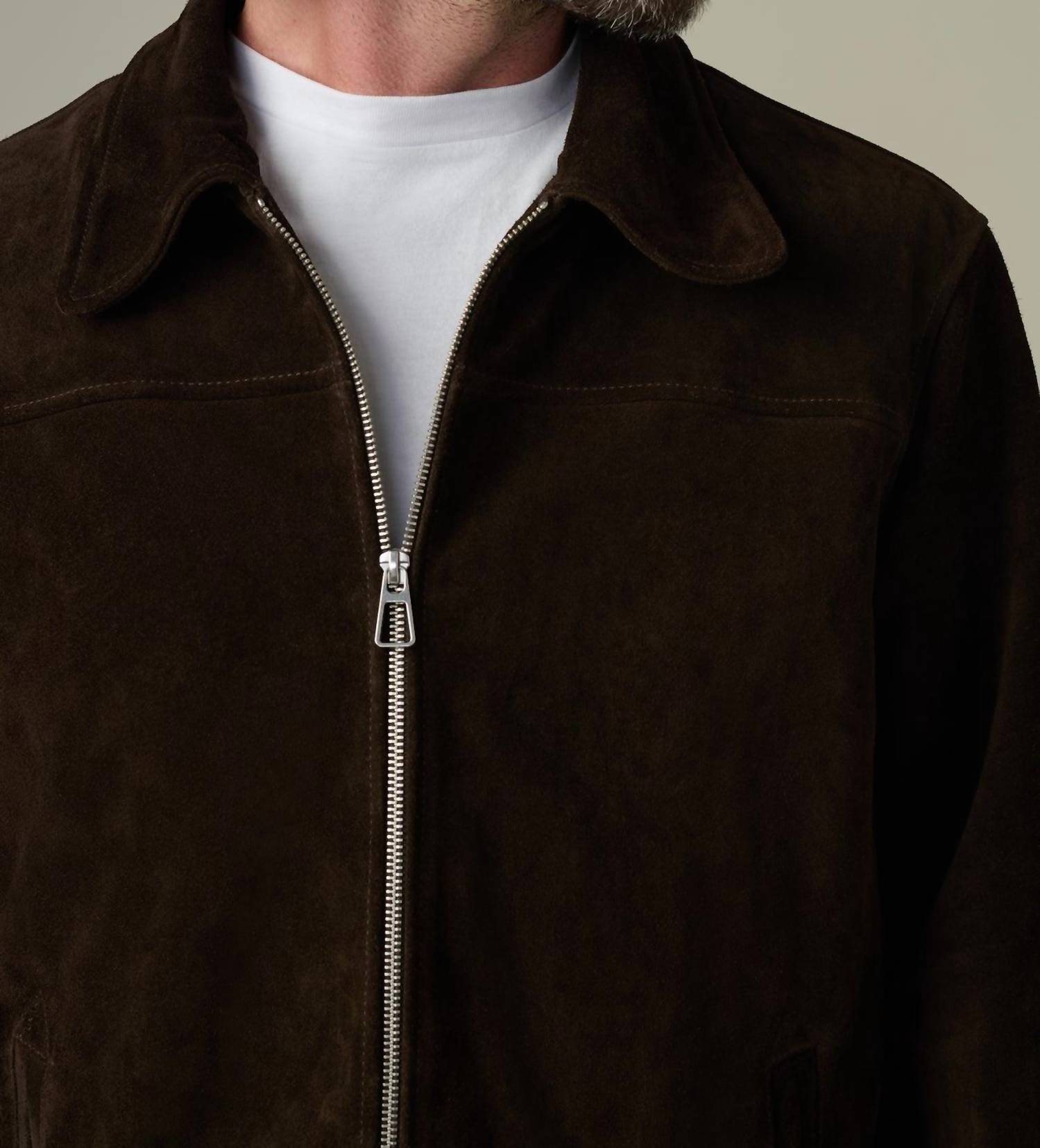 Joe'S Jeans - Suede Dress Zip Jacket