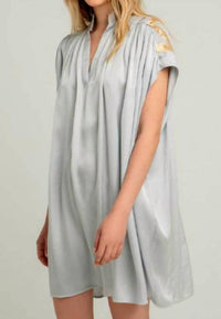 Greek Archaic Kori - Gathered Sleeveless Dress