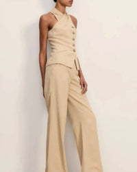 Veronica Beard - Pacey Halter Vest Top