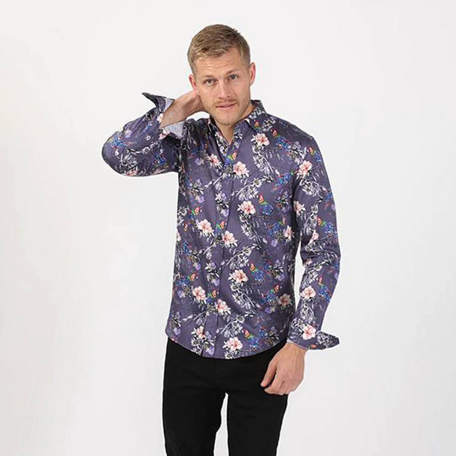 Eight X - Tropical Island Button Down Shirt