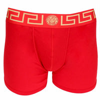 Versace - Men's Long Trunk With Greca Border