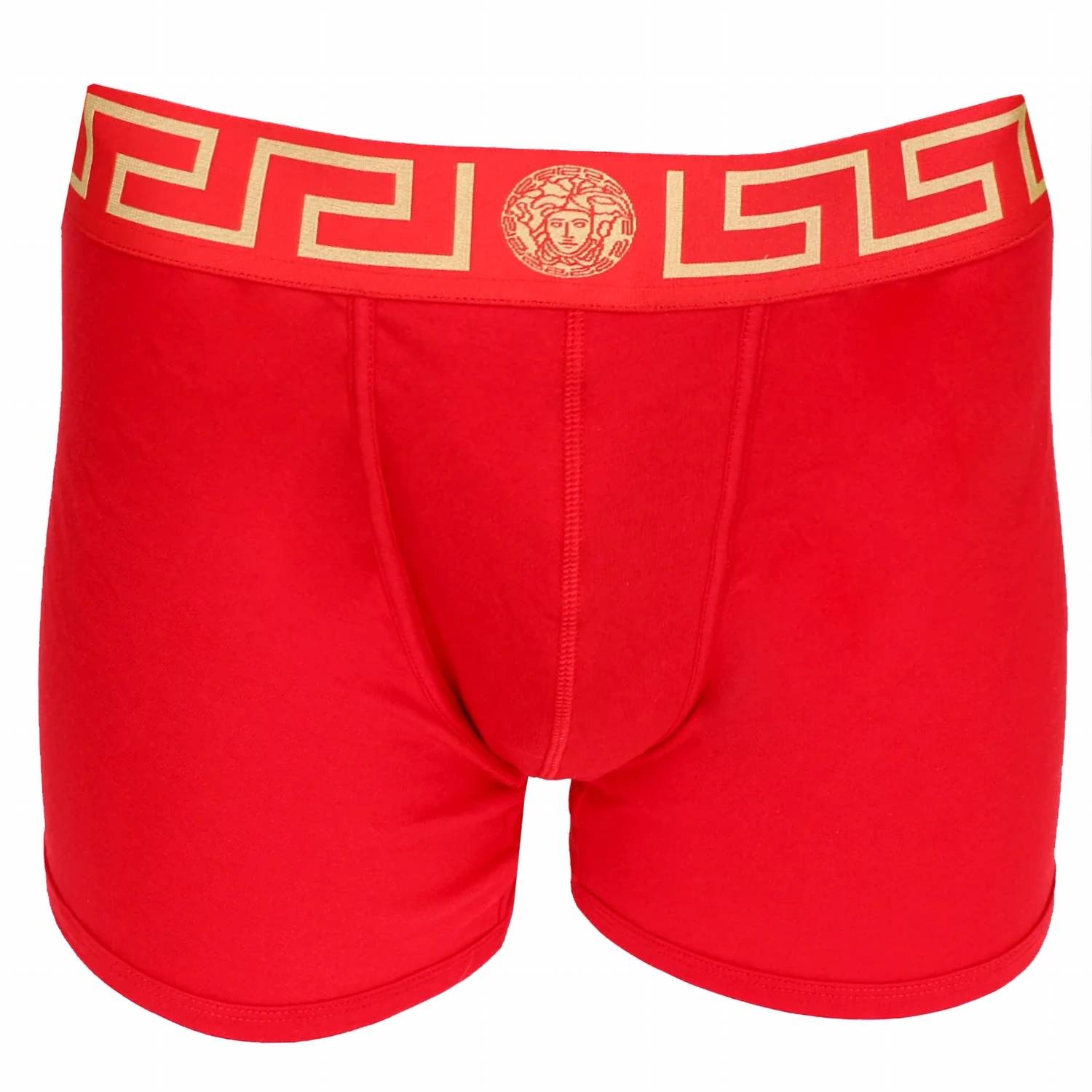 Versace - Men's Long Trunk With Greca Border