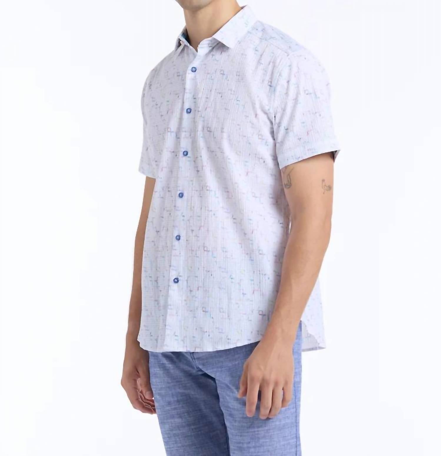 Robert Graham - Kingshold Short Sleeve Button Down Shirt