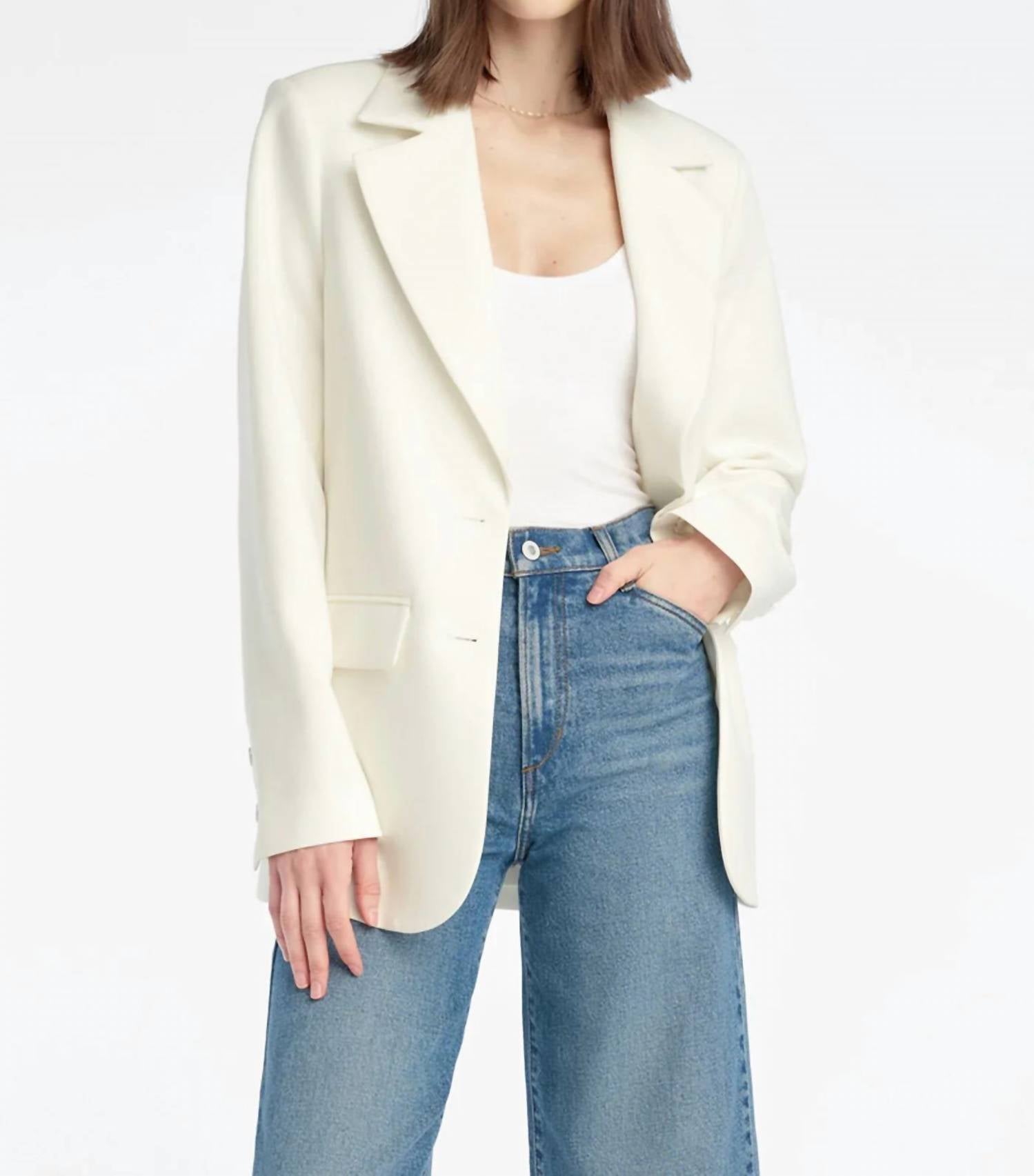 Favorite Daughter - Favorite Long Sleeve Oversized Blazer