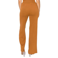 RIVIR Do You Boo Trousers in camel - women's pants - detail view