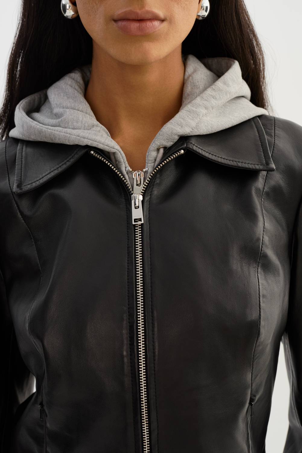 Lamarque - Sally Leather Biker Jacket