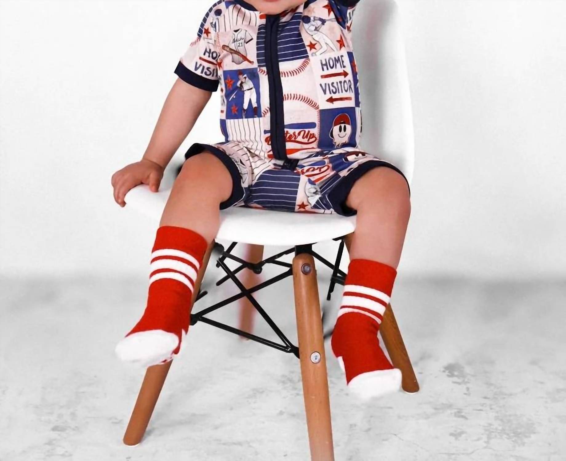 Fletch - Boy's Field Of Dreams Bamboo Shortie Romper