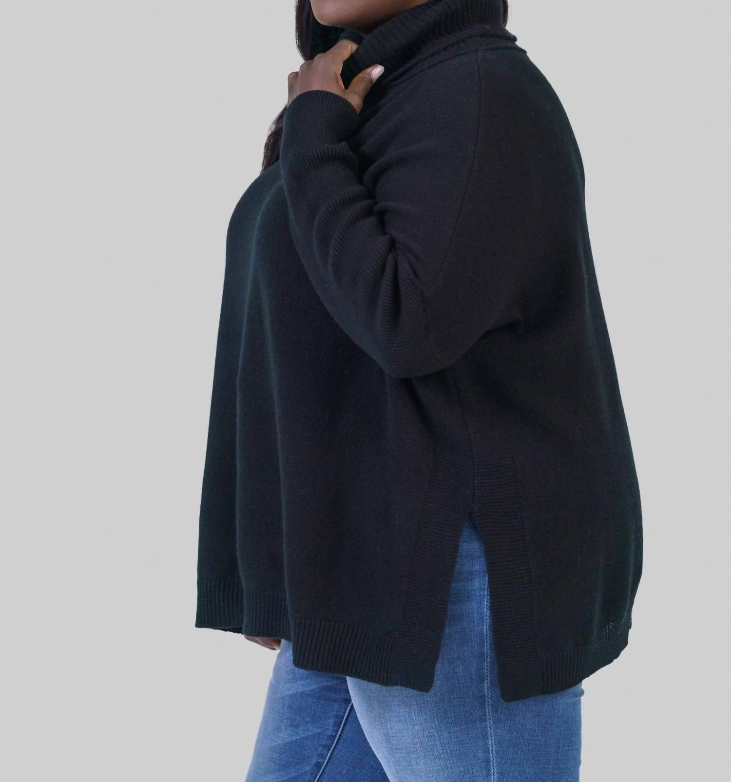 Maison Montagut - Clara Loose Fitting Turtleneck Sweater