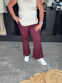 Aryeh - Wide Leg Ankle Pants