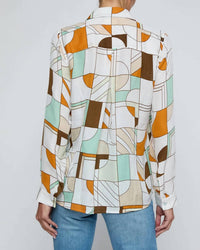 L'Agence - Nina Long Sleeve Blouse